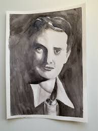 What would you have done differently in this watercolor portrait?