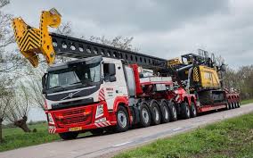 Nooteboom Euro Px 2 5 And Volvo Fm 5 Axle Line Heavy Duty Prime Mover For Boer B V Volvo Vrachtwagens Vrachtauto