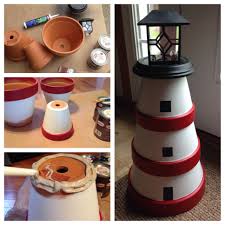 Check out 80 custom home bar design ideas. Clay Pot Lighthouse 3 Clay Pot 1 Saucer Whole Drilled In Center To Fit Light Base Paint Solar P Lighthouse Crafts Clay Pot Crafts Clay Pot Lighthouse