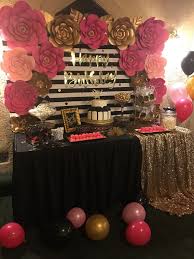 18th Birthday Party Ideas Simple Debut Decoration Ideas At Home Now You Have Some Ideas You May Make A Party That Everybody Will Love It Could Happen Tha Luxury Birthday Party Kate Spade Birthday Party 20th Birthday Party