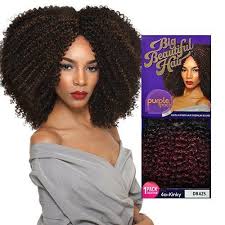 Outre Human Hair Blend Weave Premium Purple Pack 1 Pack Solution Big Beautiful Hair 4akinky 1b Learn More By Visiting The Image Link 4a Hair Wig Hairstyles 4b Hair
