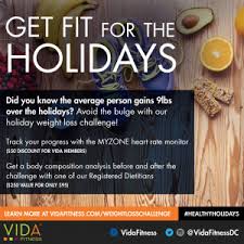 vida holiday weight loss challenge