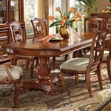 I Pinned This Cordoba Double Pedestal Dining Table In Burnished Pine From The Matley Co E Traditional Dining Rooms Dining Table Double Pedestal Dining Table