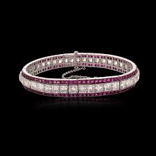Discover diamond bracelets, charm bracelets and stackable bangles in silver and 18k gold. Diamond Bracelet Antique Tiffany Diamond Bracelet
