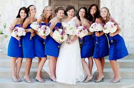 Silver Shoes Blue Bridesmaids Beautiful Bridesmaid Dresses Blue Wedding Inspiration