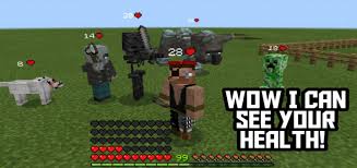 Well, you should try this! Damage Indicator Addon V3 0 1 Minecraft Pe Mods Addons