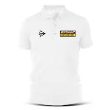 Dunlop Motorsport Tire Tayar F1 Car Motocross Polo Shirt E41 100 Cotton Mens T Shirt My Fathers Gift