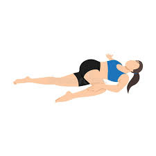 Supine Spinal Twist