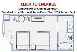 Photo Tour Of Standard Little Mermaid Rooms At Disney S Art Of Animation Resort Disney Art Of Animation Art Of Animation Resort Little Mermaid Room