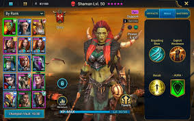 An Orc Heroine In The Raid Game In 2020 Raid Shadow Legends Ios Games Games