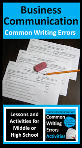 Business Communication Activities Business Communication Writing Skills Communication Activities