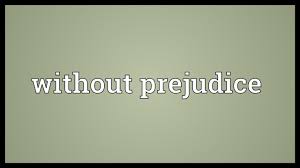 Without Prejudice Meaning Youtube