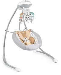 Amazon Com Columpio Mecedor Y Silla Mecedora De Lujo Fisher Price Columpio Mecedor De Bebe Con Doble Movimiento Y Musica Sonidos Y Colgante Motorizado Exclusivo De Amazon Bebes