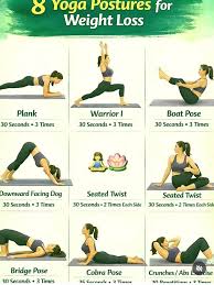 8 pose for weight loss