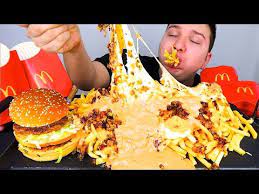 1 Mcdonald S Animal Style Fries Mukbang Recipe Youtube Animal Style Fries Recipes Food Challenge
