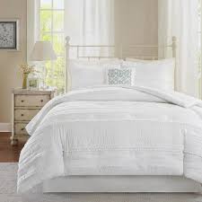 Buy comforters home bedding sets and get the best deals at the lowest prices on ebay! Madison Park Isabella 5 Piece White King Comforter Set Mp10 2528 The Home Depot