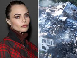 Cara Delevingne's L.A. Home Destroyed in Massive Fire: 'My Heart Is Broken'