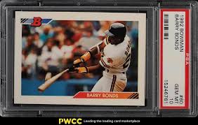 Barry bonds card rbi king 1995 fleer ultra mlb baseball san francisco giants 4 of 10. Auction Prices Realized Baseball Cards 1992 Bowman Barry Bonds