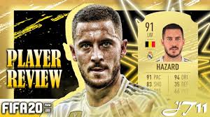 Join the discussion or compare with others! Fifa 20 Eden Hazard 91 Player Review Youtube