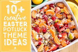 Ask your guests to bring a meal that takes 5 ingredients or less to create. 10 Fun Easter Potluck Theme Ideas The American Patriette