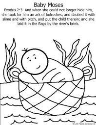 When it gets too hot to play outside, these summer printables of beaches, fish, flowers, and more will keep kids entertained. Free Coloring Pages Of Miriam And Baby Moses Exeranmat Coloring