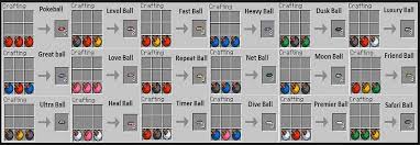 However, you can always pull up crafting recipes instantly by master ball pixelmon recipe pixelmon generations mod 1 10 2 starting a new adventure 9minecraft net pixelmon lab all pokeball crafting recipes. Pixelmon Crafting Recipes