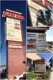 Multi Tenant Monument Signs Help Advertise All Of The Business In That Shopping Center We Made New Sign Panels For The S Monument Signs Monument Outdoor Signs