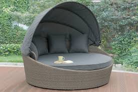Outdoor beds | centsational style. Scarlett Outdoor Patio Canopy Lounge Bed Outdoor Canopy Bed