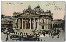 Brussels hoofdstedelijk gewest), is a region of belgium comprising 19 municipalities. Belgie Belgique Bruxelles Ansichtskarte Ak La Bourse Nr Eqq99 Oldthing Ansichtskarten Brussel