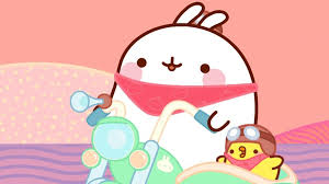 1920x1080 molang hd wallpaper and background image>. Molang Bunny Best Wallpapers For Children Supertab Themes