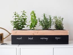 Paint the free standing pallet herb garden and make it hold the herb pots and planters. Diy Herb Garden Planter Fun365