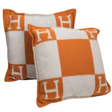 Shop hermes pillows created by independent artists from around the globe. Vintage Hermes Pillows And Throws 24 For Sale At 1stdibs