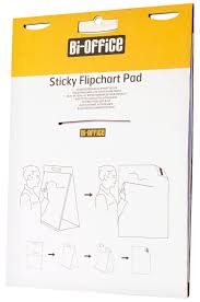 tabletop self stick flipchart pad