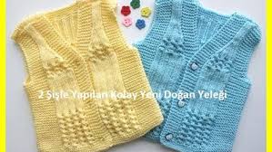 2 Sisle Yapilan Kolay Yeni Dogan Yelegi Derya Baykal Orgu Modelleri 2020 Orgu Bebek Elbise Modelleri Orgu Modelleri