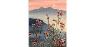 Pretty Mountain Morning - Paint and Sip in Houston