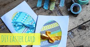 What's even more fun is that kids get to color them however they want! Washi Tape Easter Cards Hester S Handmade Home