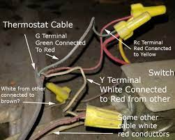 Wiring diagram white green gray red yellow air handler cut wires to remove plug housing when heater kit not installed 1 2 red black white y Where Do I Attach C Wire In This Old Rheem Air Handler Home Improvement Stack Exchange