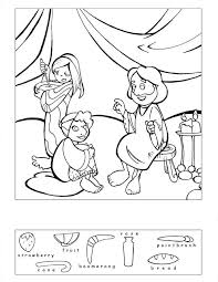 Mary And Martha Coloring Page Coloring Home