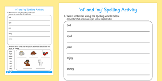 Here are some sh words activities and games that are perfect for small groups and individual work. Oi And Oy Words Worksheet Literacy Grapheme Resource