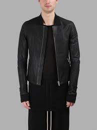 Rick Owens Rickowens Cloth Leather Jackets