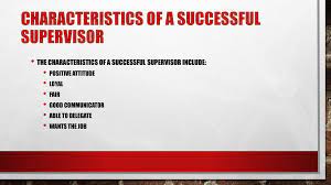 Check spelling or type a new query. New Supervisor Skills For Success Ppt Download