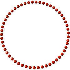 01 27 Png Liked On Polyvore Featuring Frames Circles Backgrounds Christmas Red Fillers Effects Roun Circle Frames Scrapbook Materials Christmas Bead