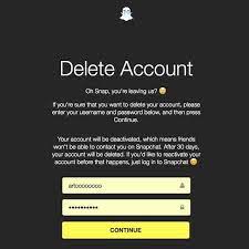 طريقة حذف حساب سناب مهكر