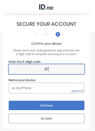 Always keep a backup of your secrets in a safe location. Adding Or Changing A Device For Multi Factor Authentication With Id Me Drchrono Customer Success