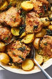 Chicken Braised With Potatoes And Pine Nuts Recipe Recipe Nyt Cooking Pine Nut Recipes Recipes