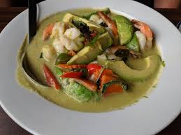 I'm pai, a thai chef, author, and host of the youtube show hot thai kitchen. Shrimp And Avocado In Thai Green Curry Sauce Picture Of Bay View Thai Kitchen Depoe Bay Tripadvisor
