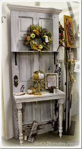 An excellent hack for storing your mason jars. 10 Creative Project Ideas For Repurposing Old Doors Rustica