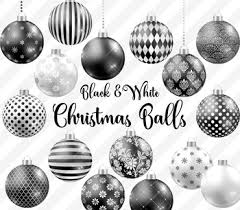 52 christmas ornament clipart black and white vector / images.browse the popular clipart of christmas ornament black and white and get christmas ornament clipart black and white for your personal use. Black And White Christmas Baubles Balls And Ornaments Clipart By Digital Curio