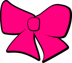 Hair Bow Clip Art Clip Art Bow Clips Pink Bow