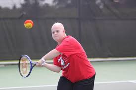 Tennis was played at the olympics until 1924, then reinstituted in 1988. Great Shot From The Inaugural Special Olympics Illinois State Tennis Tournament Special Olympics Tennis Tournaments Athlete